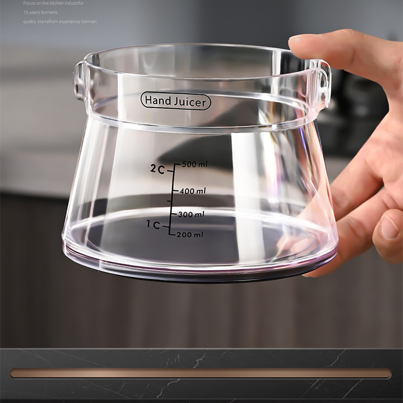 オレンジ用ハンドジューサー、手動レモン・グレープフルーツスク - Citrus Juicer Bar のレビューと価格