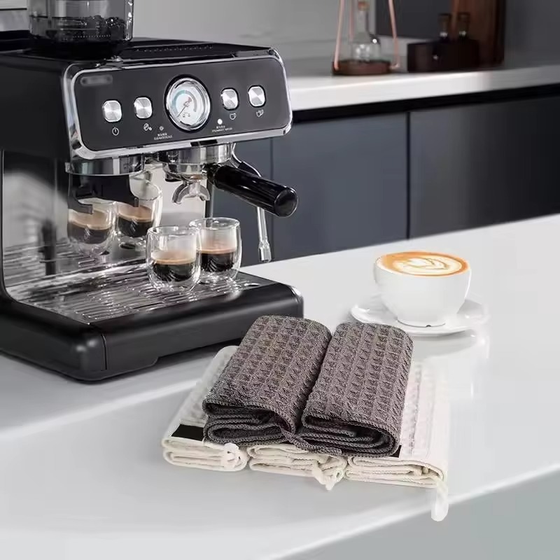 1/4枚入り 超吸水性マイクロファイバー製 コーヒーバー用ク - Home Bar Set のレビューと価格