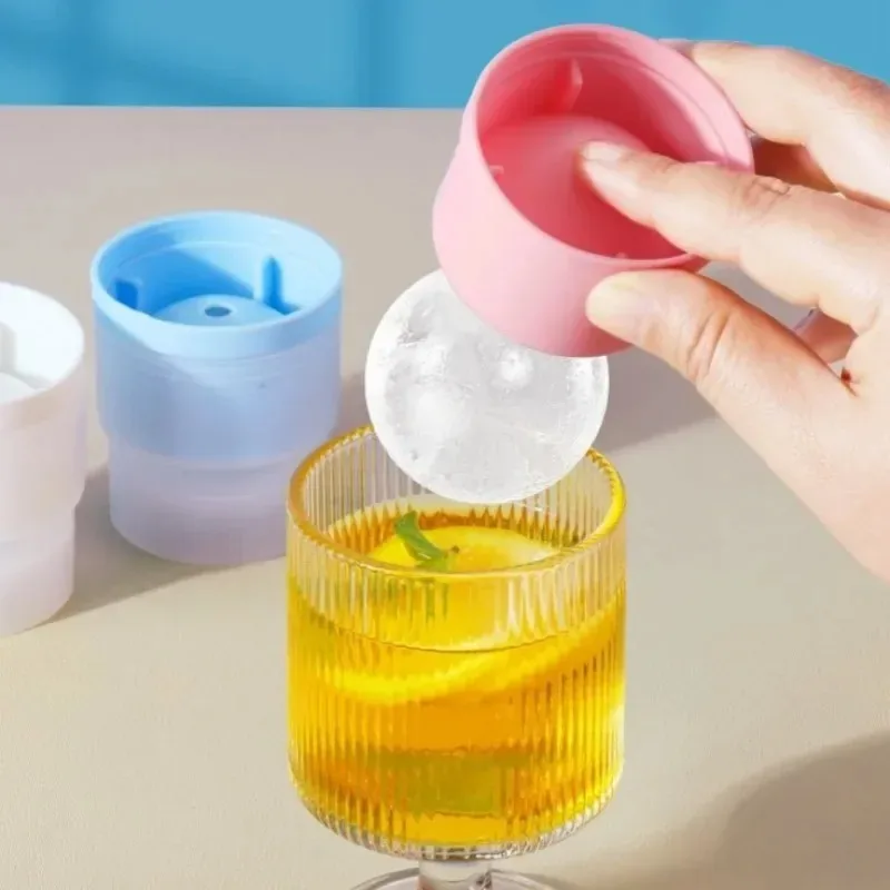 大きなボール型シリコンモールド、ウイスキーアイスボールカクテ - Ice Mold Sphere のレビューと価格